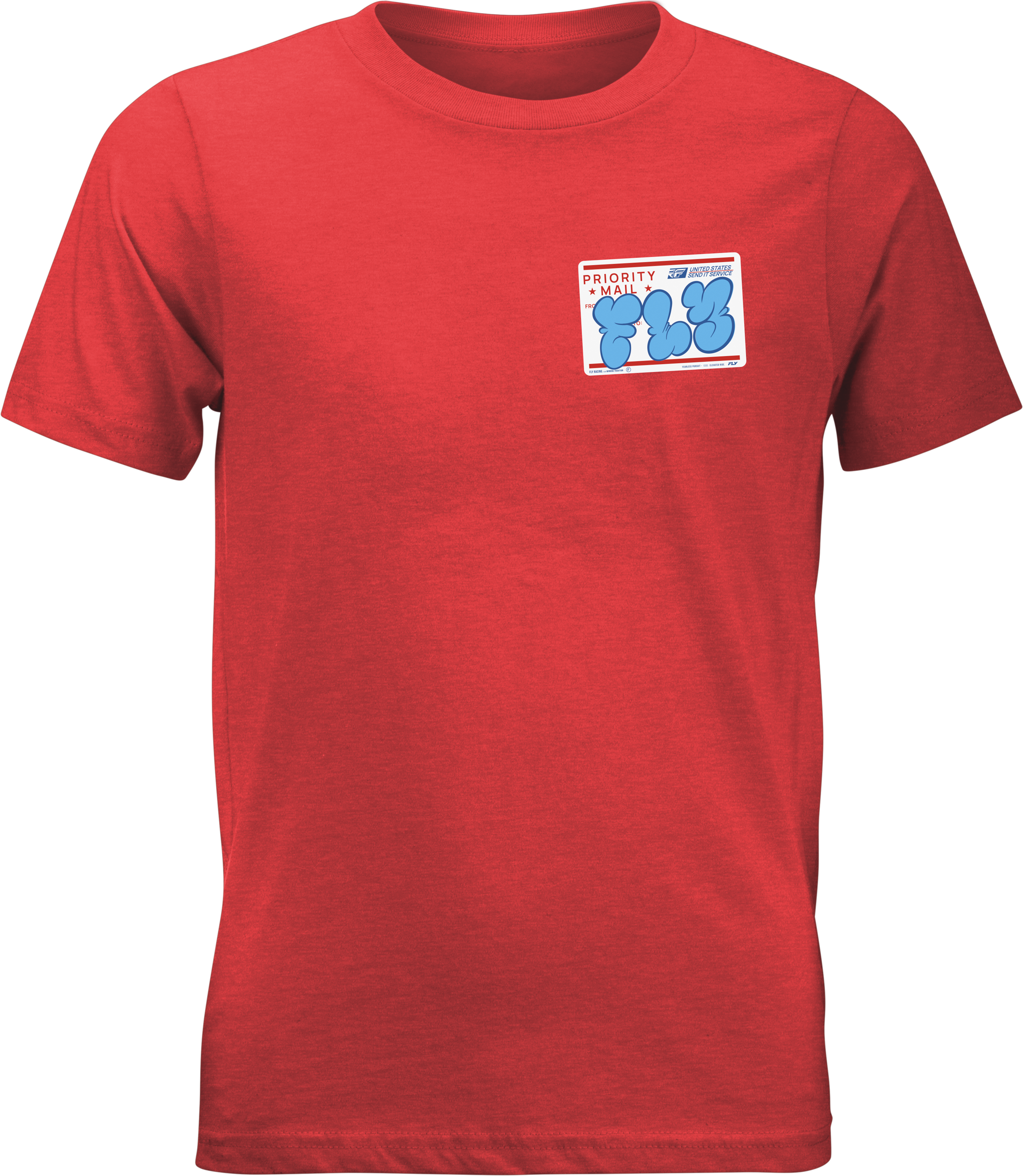 YOUTH FLY GRAFFITI TEE RED YL