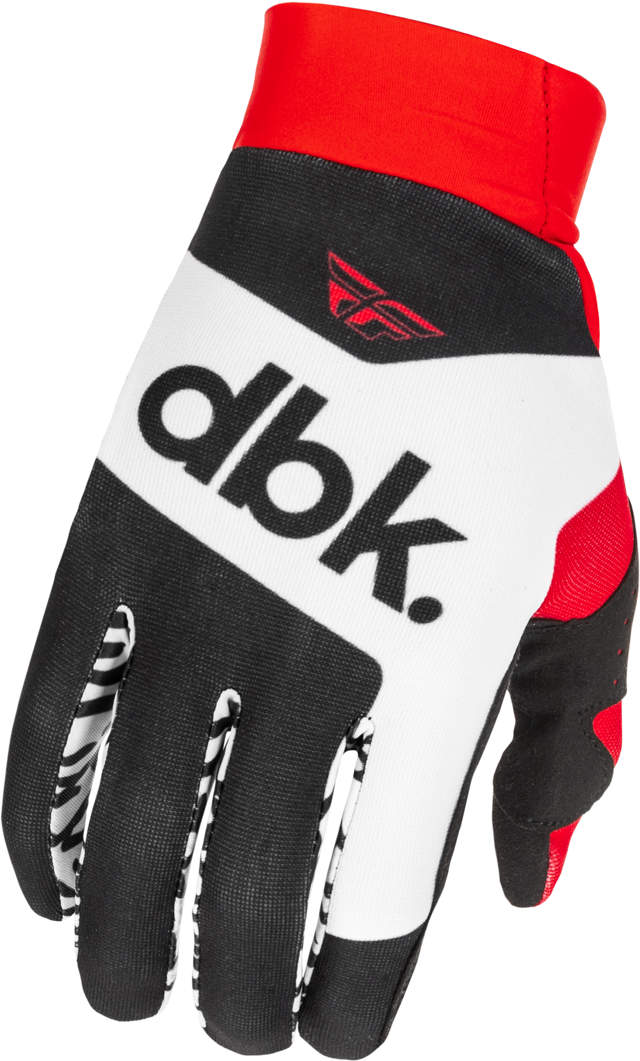 YOUTH PRO LITE DBK GLOVES BLACK/WHITE/RED YL