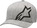 CORP SHIFT 2 CURVED HAT GREY HEATHER/BLACK SM/MD