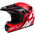 MX-46 COMPOUND HELMET RED/BLACK/WHITE XS