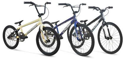 CHASE EDGE SERIES BMX RACE BIKE - MICRO MINI JUNIOR EXPERT PRO PRO XL PRO XXL- WITH PEDALS