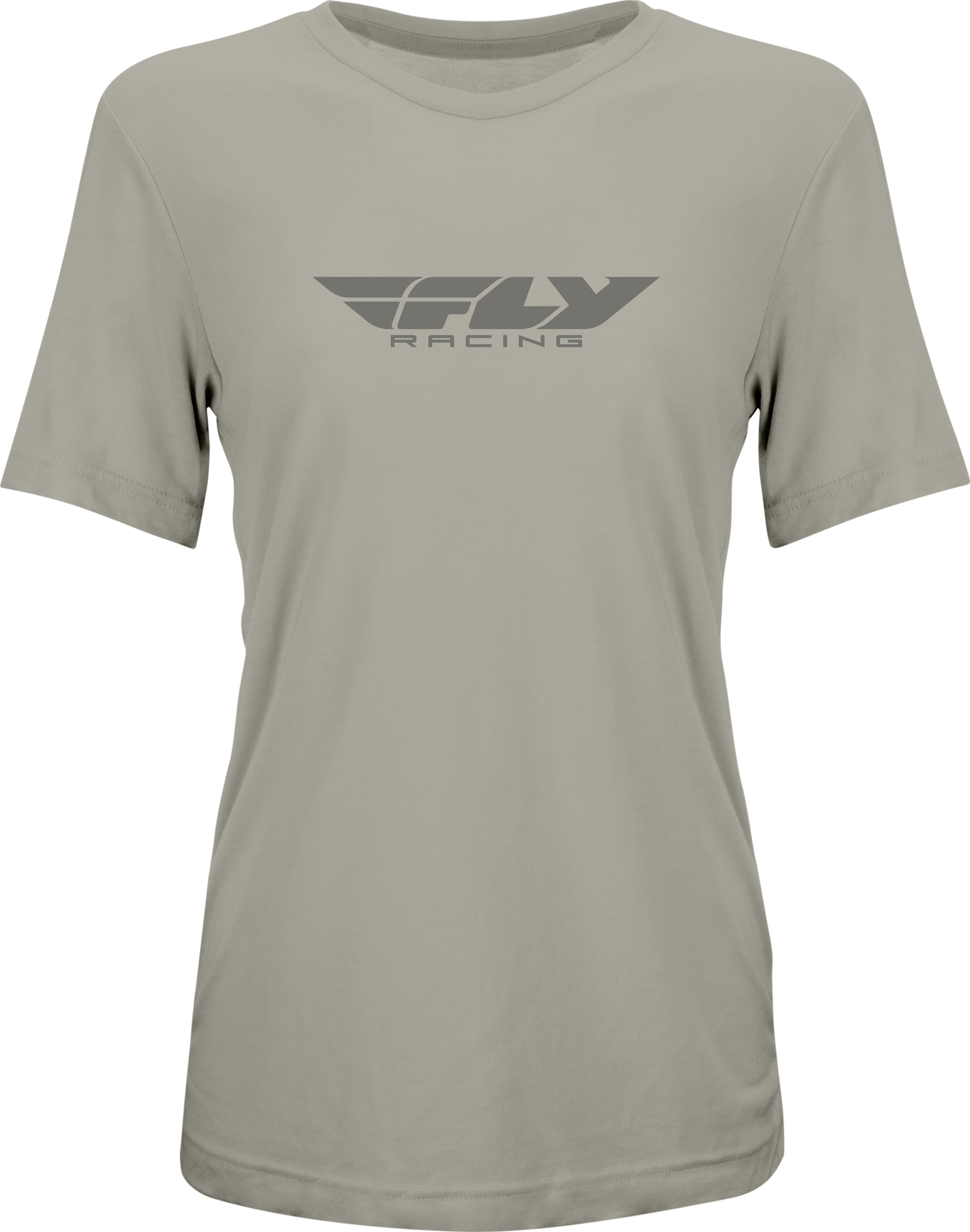 WOMEN'S FLY ORIGIN CORP TEE STONE HEATHER 2X