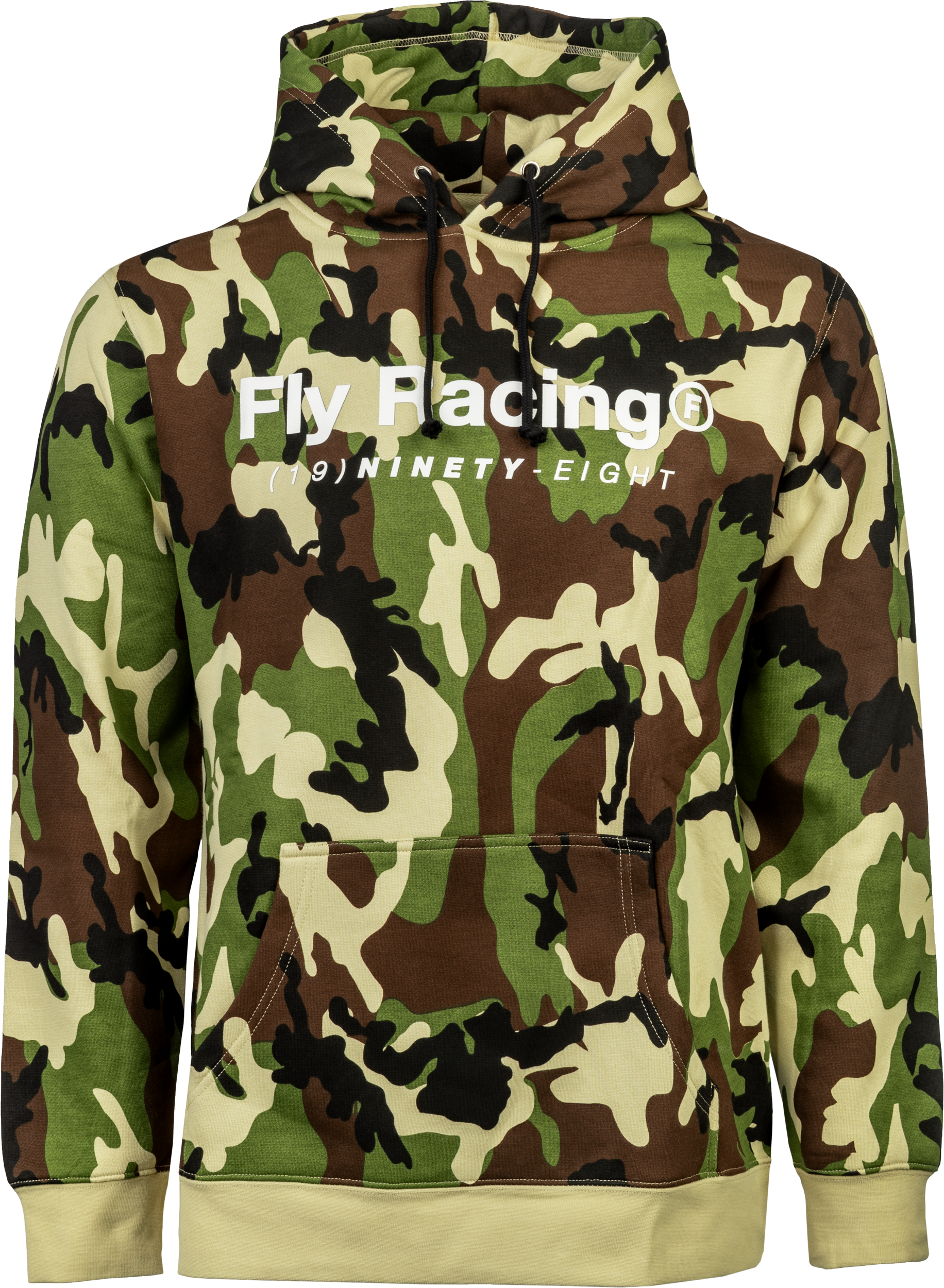 FLY TRADEMARK HOODIE ARMY CAMO 2X
