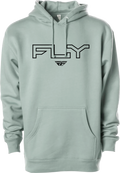 FLY EDGE HOODIE DUSTY SAGE 2X