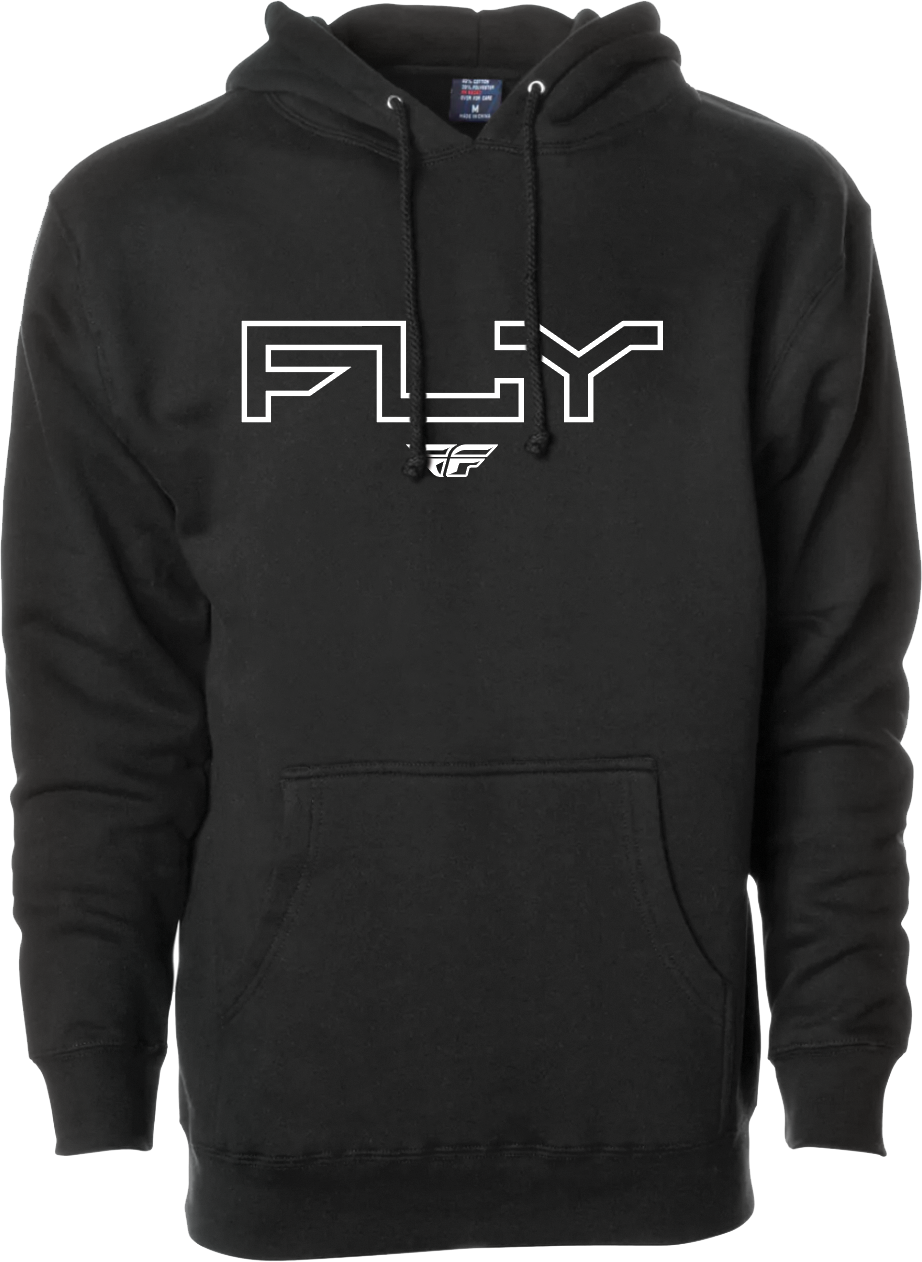 FLY EDGE HOODIE BLACK 2X