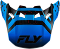 FORMULA CC TEKTONIC VISOR BLACK/BLUE/RED YL/SM