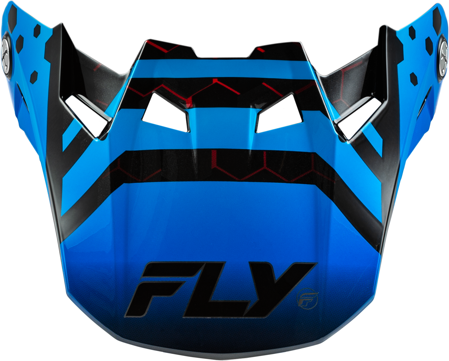 FORMULA CC TEKTONIC VISOR BLACK/BLUE/RED YL/SM